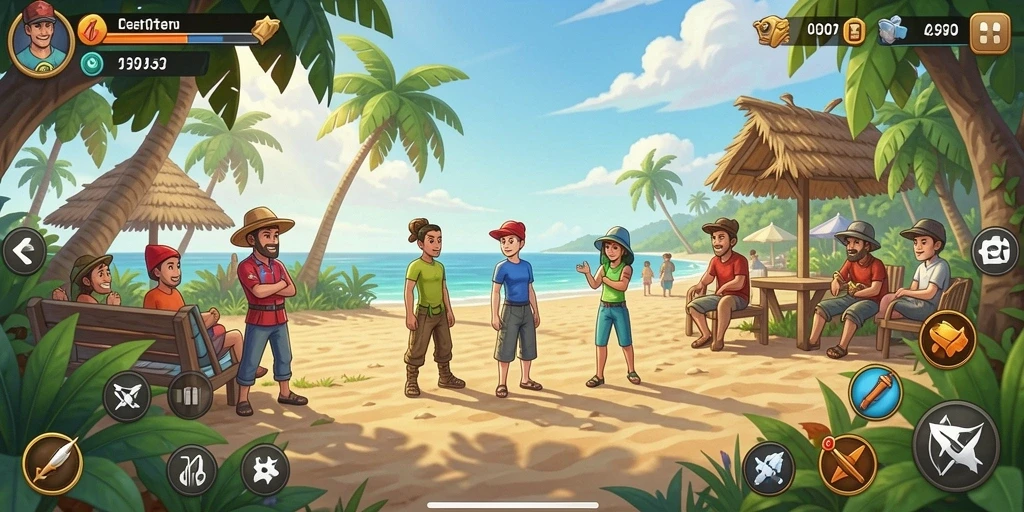 Tampilan gameplay yang seru dan penuh warna di CERITOTO.