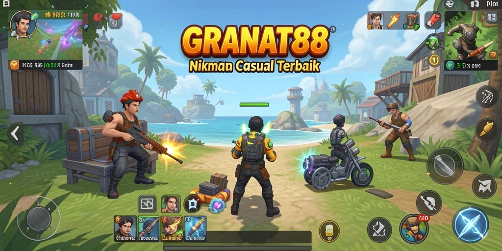 Tampilan gameplay menarik dari GRANAT88 yang menyenangkan.