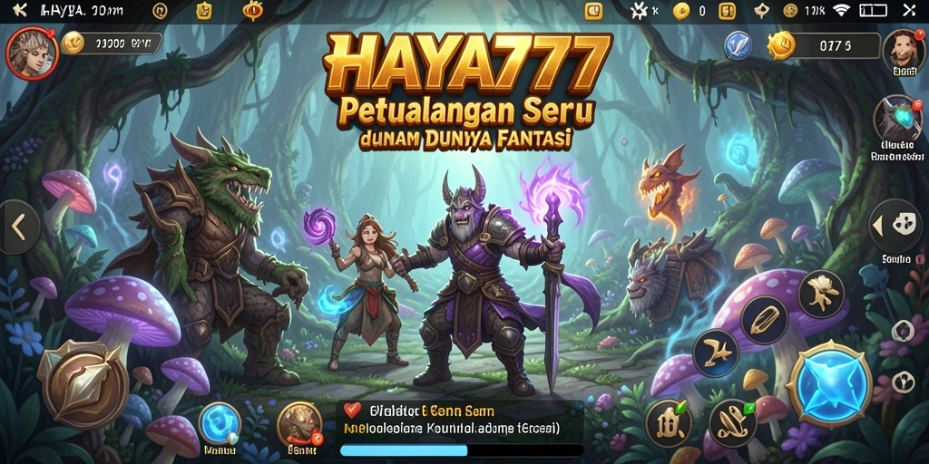 Screenshot gameplay HAYA777 yang menunjukkan aksi petualangan yang menegangkan.