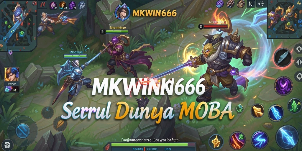 Gameplay seru dan menegangkan di dunia MOBA.