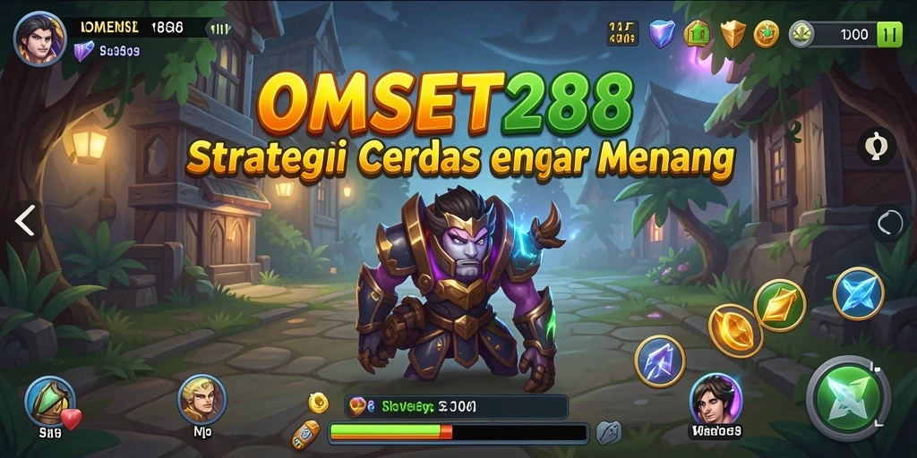Tampilan gameplay menarik dan penuh strategi dari OMSET288.