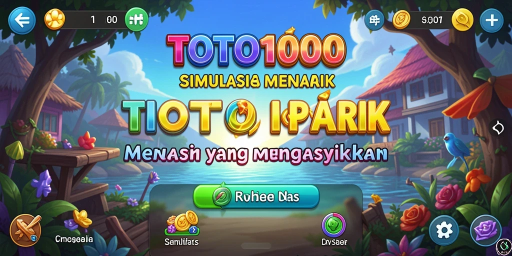 Menampilkan gameplay TOTO1000 yang penuh aksi dan strategi.